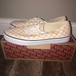 Authentic checkerboard vans